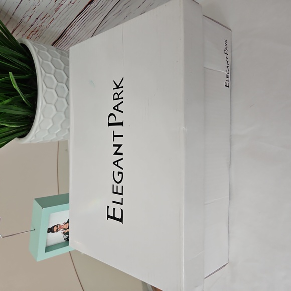 NWT Elegantpark Women's Peep Toe High Heels Size 7 - Picture 14 of 15